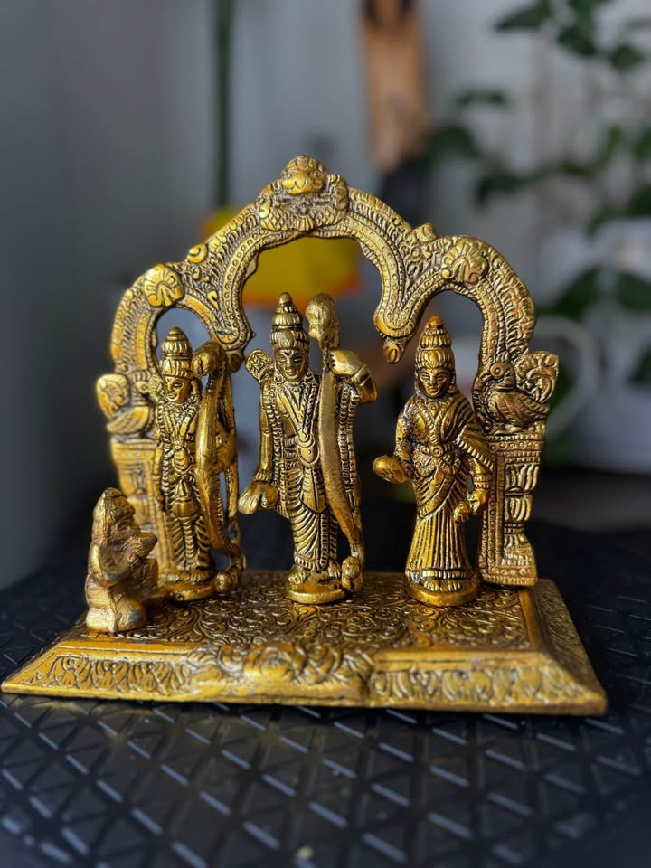 8-inch tall and wide Ram Darbaar