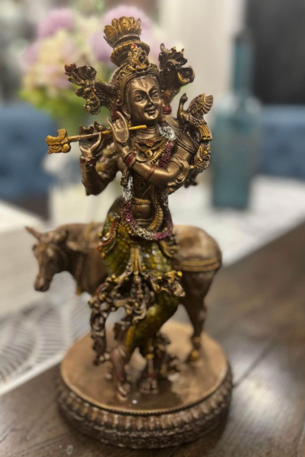 Finely Carved Krishna