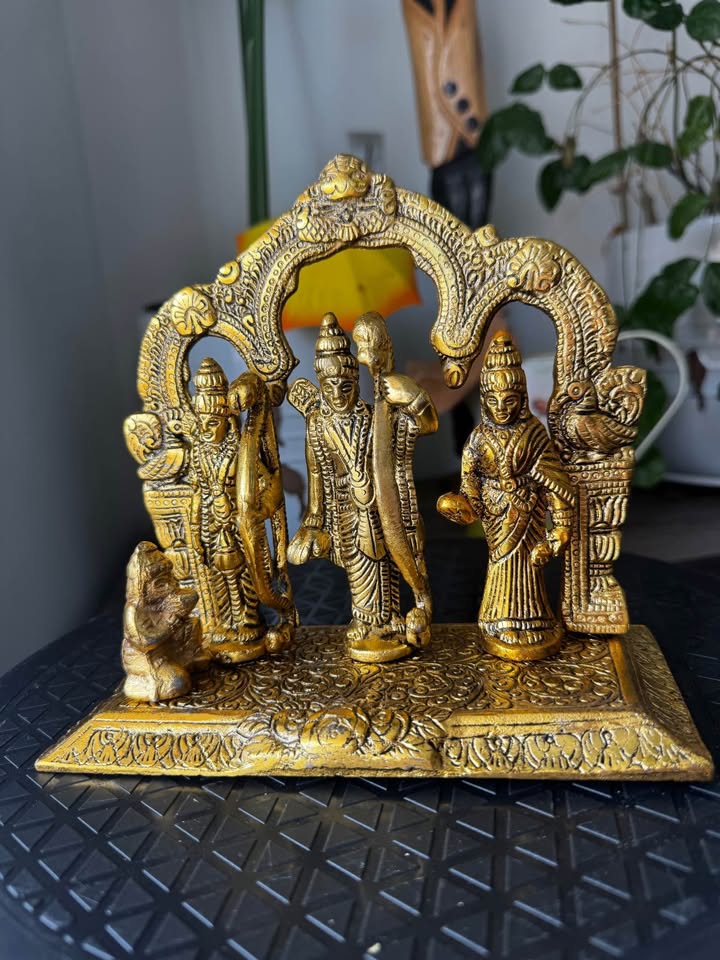 8-inch tall and wide Ram Darbaar