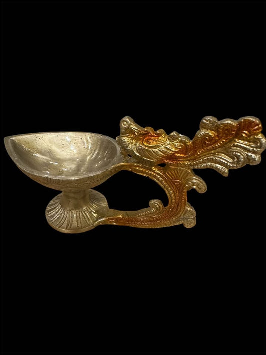 Stunning solid Brass Diya