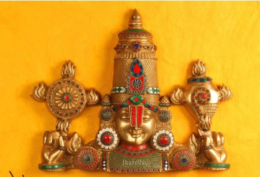 21 Inch Tirupati Balaji Brass Idol