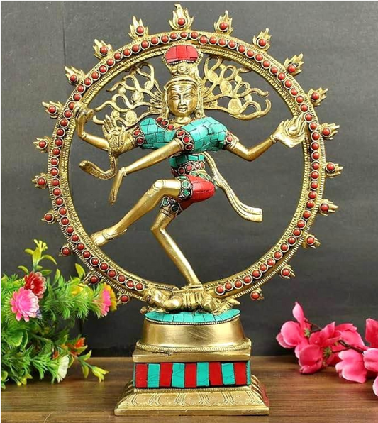 Natraj with Stone Work
