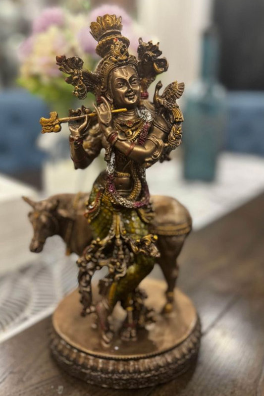 Finely Carved Krishna