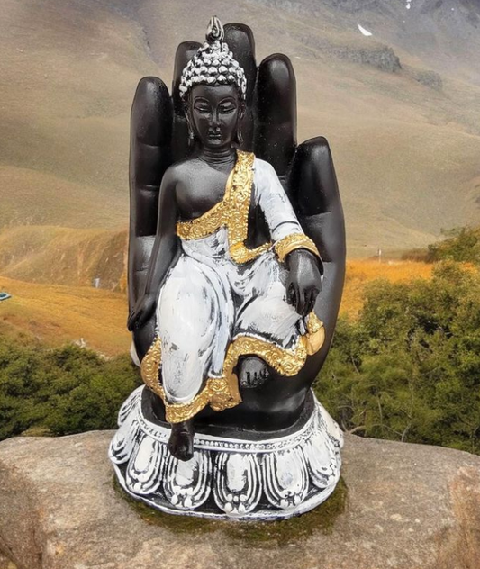 Buddha in Hand Showpiece